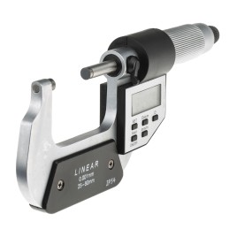 1 pcs - RS PRO External Micrometer, Range 25 mm -50 mm