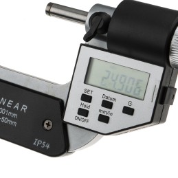 1 pcs - RS PRO External Micrometer, Range 25 mm -50 mm