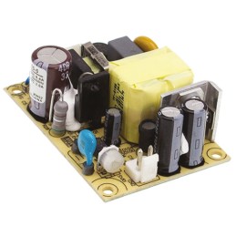 1 pcs - MEAN WELL Switching Power Supply, EPS-15-3.3, 3.3V dc, 3A, 9.9W, 1 Output, 120 - 370 V dc, 85 - 264 V ac