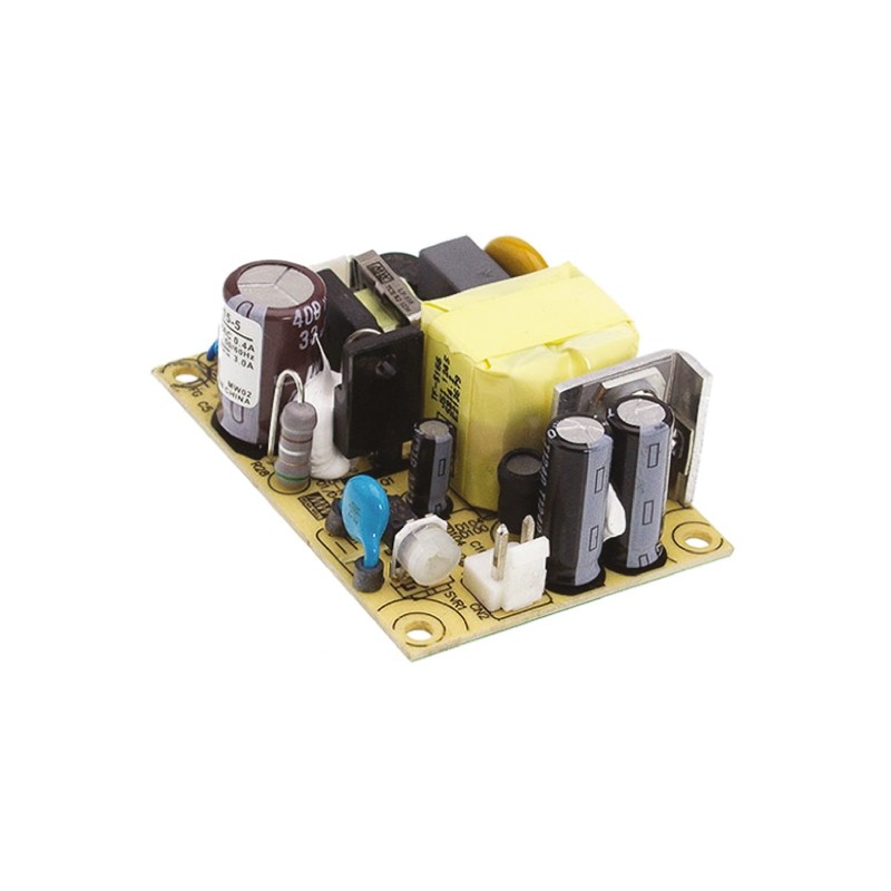 1 pcs - MEAN WELL Switching Power Supply, EPS-15-3.3, 3.3V dc, 3A, 9.9W, 1 Output, 120 - 370 V dc, 85 - 264 V ac