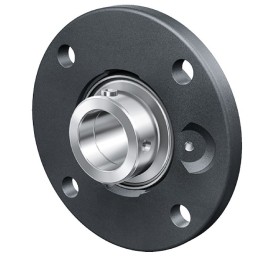 1 pcs - 4 Hole Flange Bearing Unit, RME60-XL-N, 60mm ID
