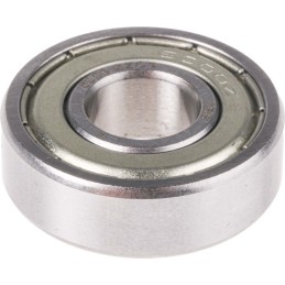 1 pcs - RS PRO 6000-2Z/C3 Single Row Deep Groove Ball Bearing- Both Sides Shielded 10mm I.D, 26mm O.D