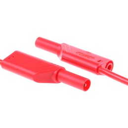 1 pcs - Hirschmann Test & Measurement, 32A, 1000V ac/dc, Red, 2m Lead Length