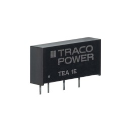 1 pcs - TRACOPOWER TEA 1 DC-DC Converter, 5V dc/ 200mA Output, 4.5 - 5.5 V dc Input, 1W, Through Hole, +85°C Max Temp
