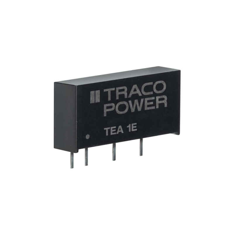 1 pcs - TRACOPOWER TEA 1 DC-DC Converter, 5V dc/ 200mA Output, 4.5 - 5.5 V dc Input, 1W, Through Hole, +85°C Max Temp