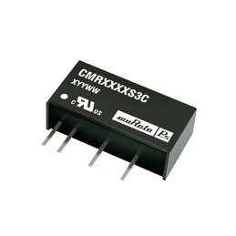 1 pcs - Murata Power Solutions CMR DC-DC Converter, ±15V dc/ ±25mA Output, 10.8 - 13.2 V dc Input, 0.75W, Through Hole,