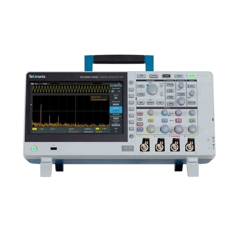 1 pcs - Tektronix TBS2104B TBS2000B Series Digital Bench Oscilloscope, 4 Analogue Channels, 100MHz