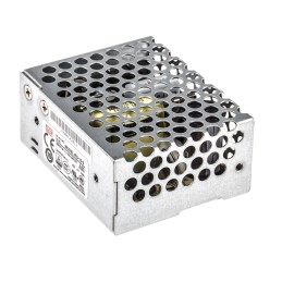 1 pcs - MEAN WELL Switching Power Supply, RS-15-5, 5V dc, 3A, 15W, 1 Output, 120 - 370 V dc, 85 - 264 V ac Input