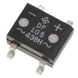 20 pcs - Vishay Bridge Rectifier, 1A, 1000V, 4-Pin