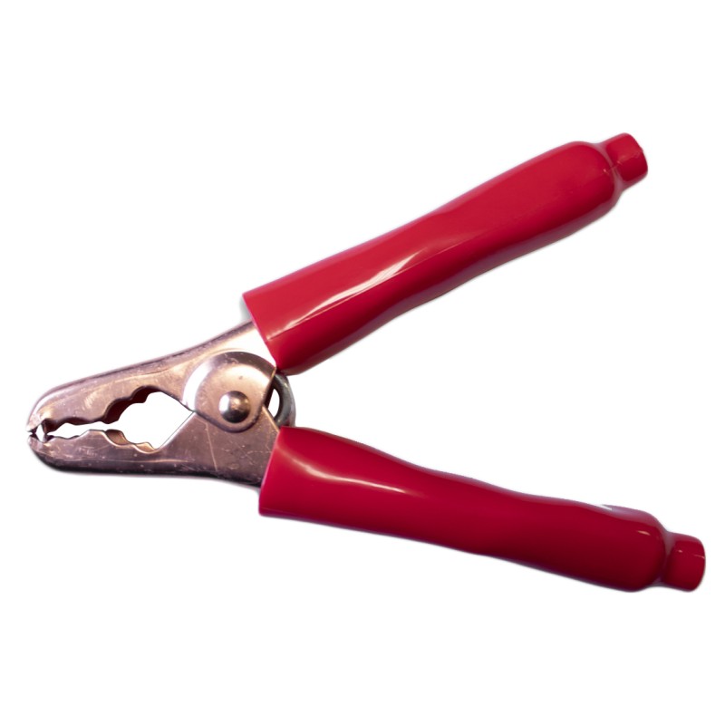 1 pcs - Mueller Electric Crocodile Clip, 400A, Red