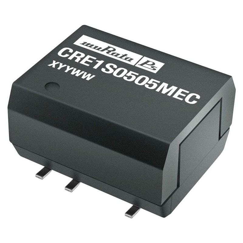 1 pcs - Murata Power Solutions CRE1 DC-DC Converter, 5V dc/ 200mA Output, 4.5 - 5.5 V dc Input, 1W, Surface Mount, +85°C