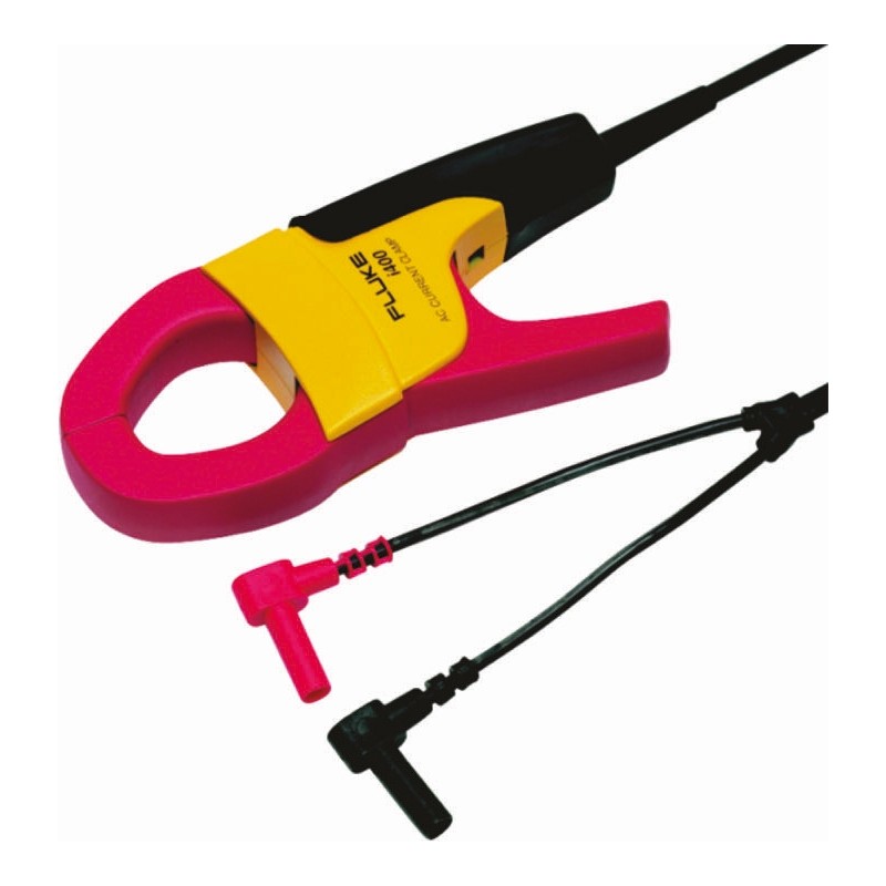 1 pcs - Fluke i400 Current Clamp, AC Adapter, 400A ac AC Max, Current Output - RS Calibrated