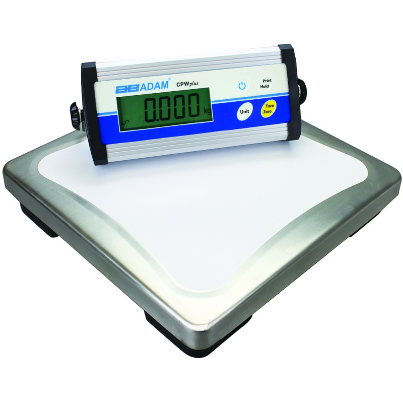 1 pcs - Adam Equipment Co Ltd Weighing Scale, 200kg Weight Capacity Type G - British 3-pin, Type C - Europlug, Type I -