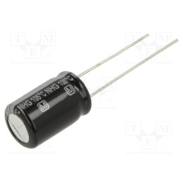 10 pcs x PANASONIC - ECA1JHG221 - Capacitor: electrolytic, THT, 220uF, 63VDC, Ø10x16mm, Pitch: 5mm