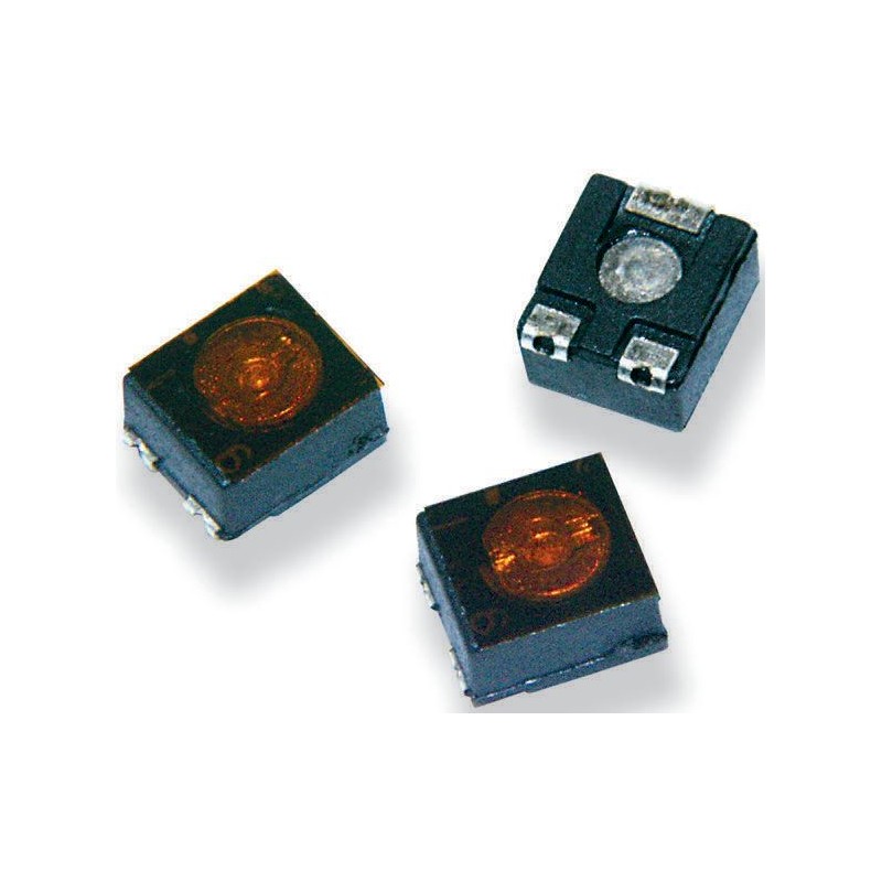 500 pcs - 10kΩ, SMD Trimmer Potentiometer 0.1W Top Adjust TE Connectivity, 3204