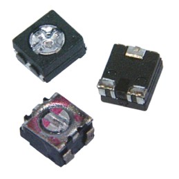 500 pcs - 100kΩ, SMD Trimmer Potentiometer 0.05W Top Adjust TE Connectivity, 3203