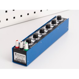 1 pcs - Time Electronics Resistance Decade Box, Resistance Resolution 1Ω, Absolute Maximum Resistance Measurement 1.2MΩ