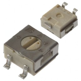 500 pcs - 10kΩ, SMD Trimmer Potentiometer 0.25W Top Adjust Bourns, 3314