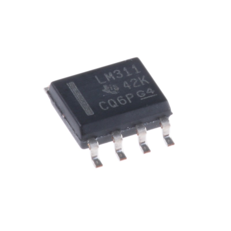 20 pcs - LM311D Texas Instruments, Comparator, Open Collector/Emitter O/P, 0.165μs 5 - 28 V 8-Pin SOIC