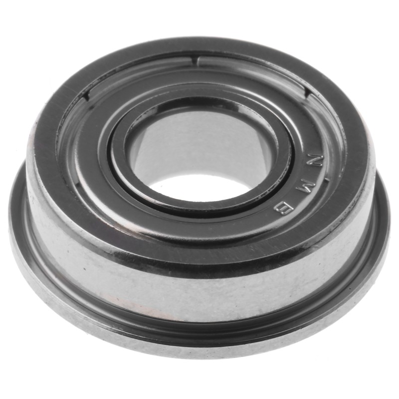 2 pcs - NMB DDRF-4HHRA5P24LY121 Double Row Deep Groove Ball Bearing- Both Sides Shielded 6.35mm I.D, 15.87mm O.D