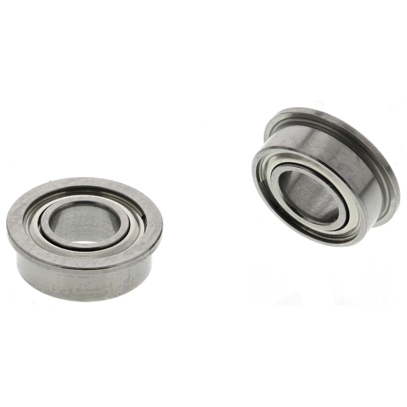 2 pcs - NMB DDLF-840ZZHA1P25LY121 Double Row Deep Groove Ball Bearing- Both Sides Shielded 4mm I.D, 8mm O.D