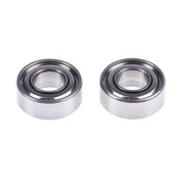 2 pcs - NMB DDL-1360ZZMTRA1P24LY121 Double Row Deep Groove Ball Bearing- Both Sides Shielded 6mm I.D, 13mm O.D
