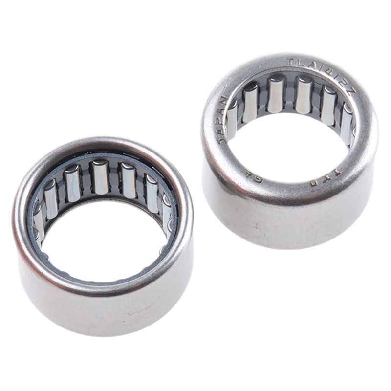 2 pcs - IKO Nippon Thompson TLA1412Z 14mm I.D Needle Roller Bearing, 20mm O.D