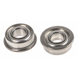 2 pcs - NMB DDLF-1360ZZMTRA5P24LY121 Double Row Deep Groove Ball Bearing- Both Sides Shielded 6mm I.D, 13mm O.D
