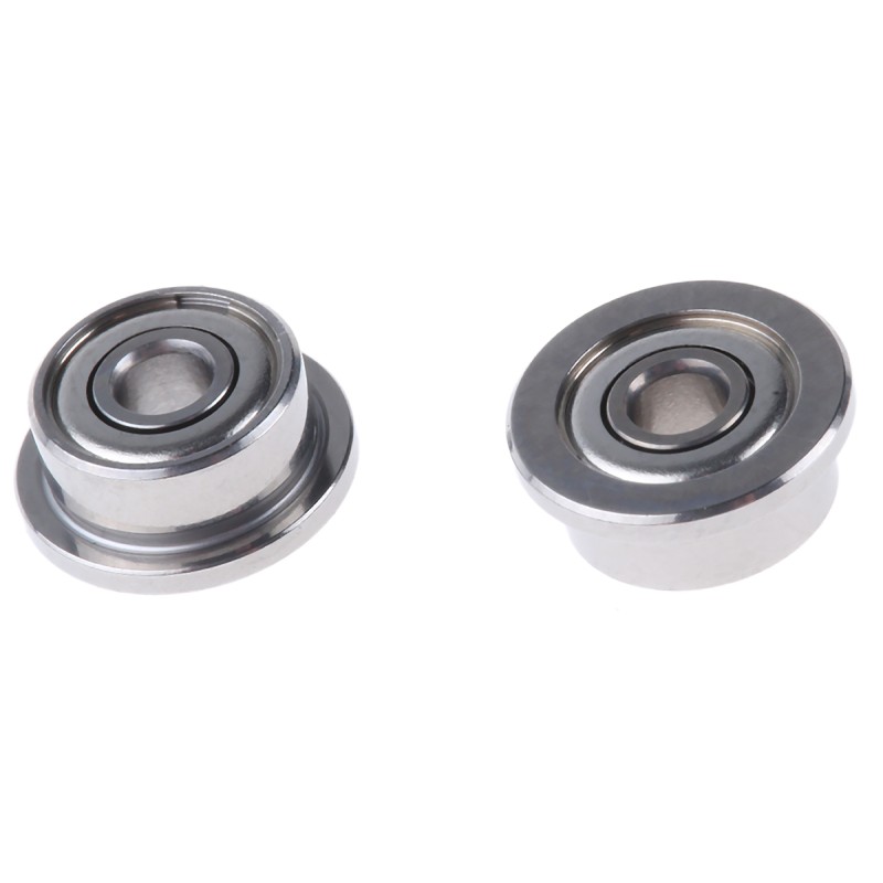 2 pcs - NMB DDRF-620ZZHA1P25LY72 Double Row Deep Groove Ball Bearing- Both Sides Shielded 2mm I.D, 6.0mm O.D