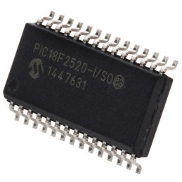 27 pcs - Microchip PIC18F2520-I/SO, 8bit PIC Microcontroller, PIC18F, 40MHz, 32 kB, 256 B Flash, 28-Pin SOIC