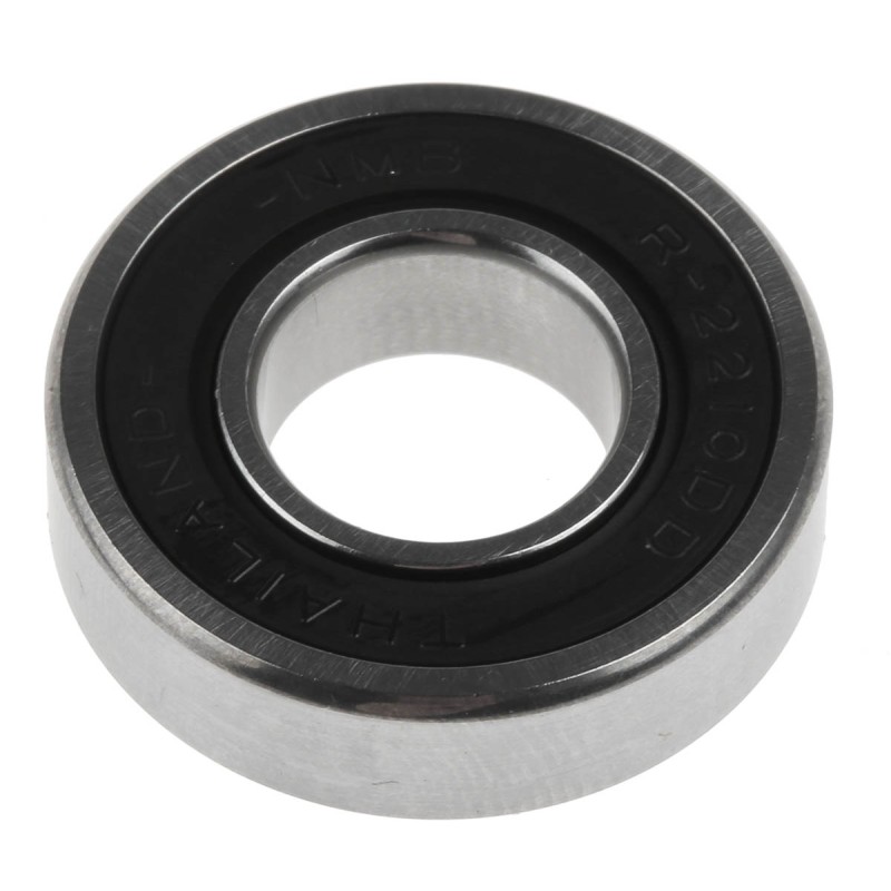 2 pcs - NMB R-2210X2DDRA1P25LY121 Double Row Deep Groove Ball Bearing- Both Sides Sealed 10mm I.D, 22mm O.D