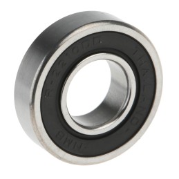 2 pcs - NMB R-2210X2DDRA1P25LY121 Double Row Deep Groove Ball Bearing- Both Sides Sealed 10mm I.D, 22mm O.D