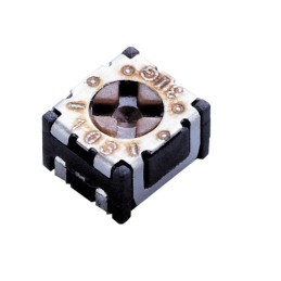 2 pcs - SMD Trimmer Potentiometer 0.1W Top Adjust NIDEC COPAL ELECTRONICS GMBH