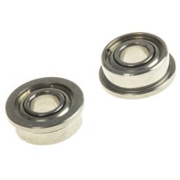 2 pcs - NMB DDLF-730ZZHA1P25LY121 Double Row Deep Groove Ball Bearing- Both Sides Shielded 3mm I.D, 7mm O.D