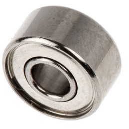 2 pcs - NMB DDR-830ZZRA1P25LY121 Double Row Deep Groove Ball Bearing- Both Sides Shielded 3mm I.D, 8mm O.D