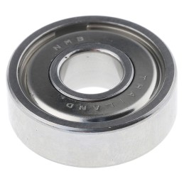 2 pcs - NMB DDR-2280ZZRA1P24LY121 Double Row Deep Groove Ball Bearing- Both Sides Shielded 8mm I.D, 22mm O.D