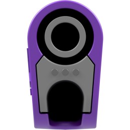 1 pcs - Staubli Violet Plug Test Plug, Solder Termination, 32A, 1kV, Gold Plating