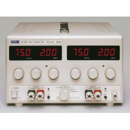 1 pcs - Aim-TTi EX-R Series Digital Bench Power Supply, 0 - 75V, 0 - 2A, 2-Output, 300W - RS Calibrated