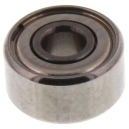 2 pcs - NMB DDR-620ZZHA1P24LY121 Double Row Deep Groove Ball Bearing- Both Sides Shielded 2mm I.D, 6mm O.D
