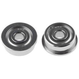 2 pcs - NMB DDRF-1030ZZRA1P25LY121 Double Row Deep Groove Ball Bearing- Both Sides Shielded 3mm I.D, 10mm O.D