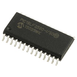 27 pcs - Microchip PIC18LF2580-I/SO, 8bit PIC Microcontroller, PIC18F, 40MHz, 32 kB, 256 B Flash, 28-Pin SOIC