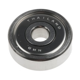 2 pcs - NMB DDR-1950ZZRA1P25LY121 Double Row Deep Groove Ball Bearing- Both Sides Shielded 5mm I.D, 19mm O.D