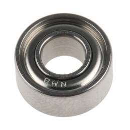 2 pcs - NMB DDL-940ZZRA5P25LY121 Double Row Deep Groove Ball Bearing- Both Sides Shielded 4mm I.D, 9mm O.D