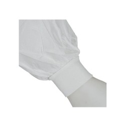 1 pcs - 3M White Unisex Visitor Coat, XL