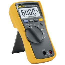 1 pcs - Fluke 114 Handheld Digital Multimeter, True RMS, 600V ac Max