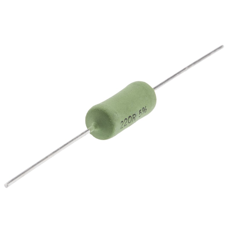 50 pcs - Vishay 220Ω Wire Wound Resistor 5W ±5% AC05000002200JAC00