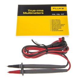 1 pcs - Fluke 114 Handheld Digital Multimeter, True RMS, 600V ac Max - RS Calibrated