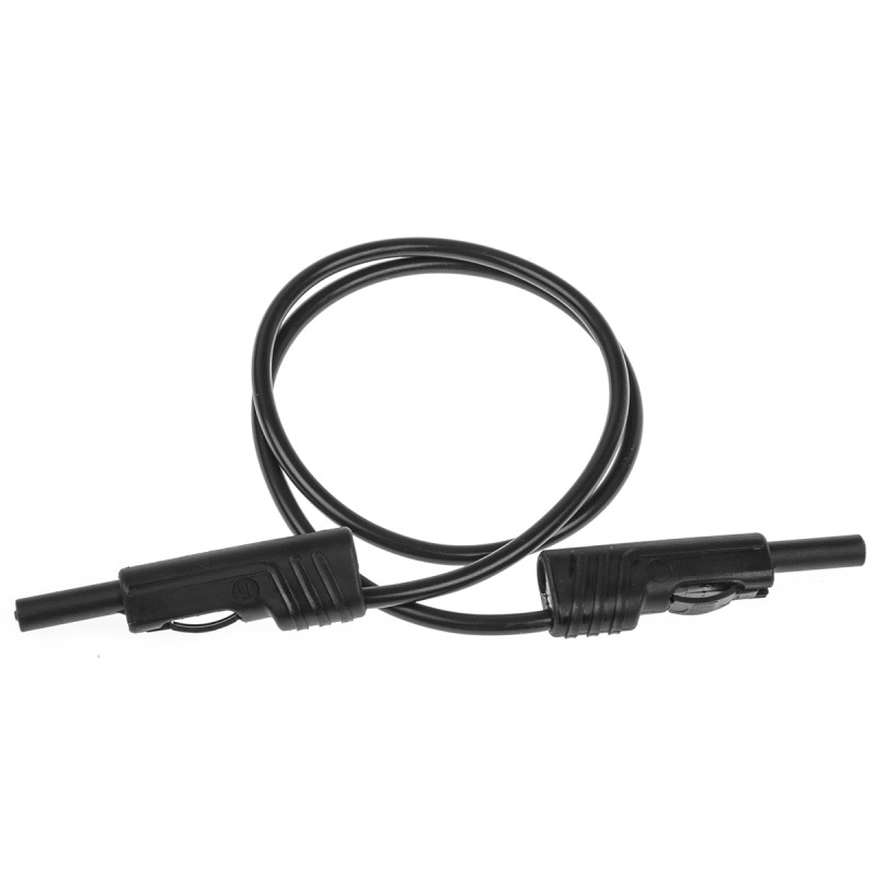 1 pcs - Hirschmann Test & Measurement Test lead, 16A, 60V dc, Black, 500mm Lead Length