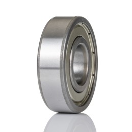 5 pcs - RS PRO 6204-2Z Single Row Deep Groove Ball Bearing- Both Sides Shielded 20mm I.D, 47mm O.D