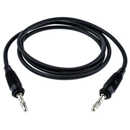 1 pcs - Hirschmann Test & Measurement Test lead, 10A, 60V dc, Black, 1m Lead Length
